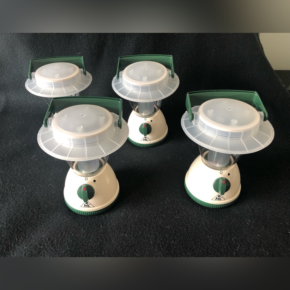 Mini Camping Lanterns from QVC - set of 4